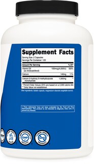 Foto 4 | Suplemento Nutricost Hmb 1000 Mg Y Vitamina D3 4000 Ui 240 Cápsulas - Venta Internacional.