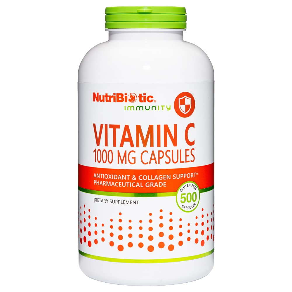 Foto 2 pulgar | Suplemento Nutribiotic De Vitamina C, 1000 Mg, Cápsulas, 500 Unidades - Venta Internacional.