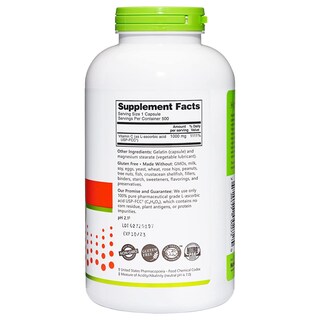 Foto 3 | Suplemento Nutribiotic De Vitamina C, 1000 Mg, Cápsulas, 500 Unidades - Venta Internacional.
