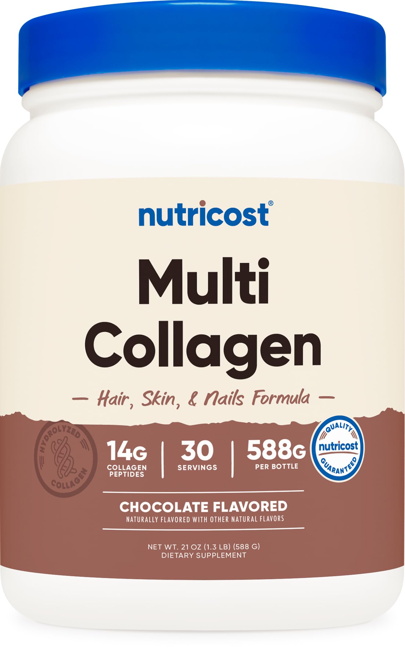 Foto 2 pulgar | Suplemento Nutricost Multi Collagen + Beauty & Protein Powder - Venta Internacional.