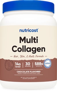 Foto 1 | Suplemento Nutricost Multi Collagen + Beauty & Protein Powder - Venta Internacional.
