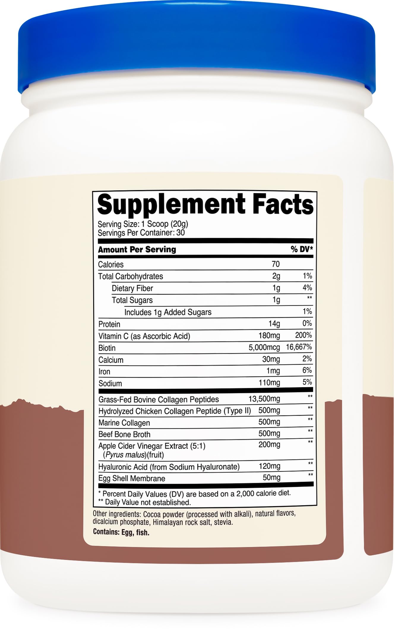Foto 6 pulgar | Suplemento Nutricost Multi Collagen + Beauty & Protein Powder - Venta Internacional.