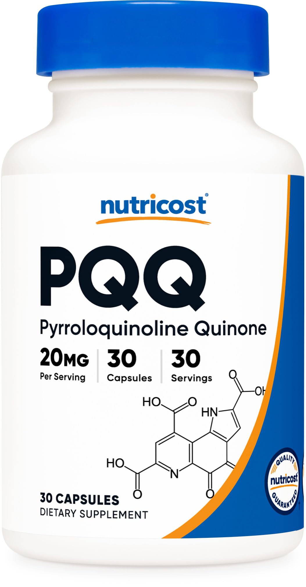 Foto 1 | Suplemento Nutricost Pqq (pirroloquinolina Quinona) 20 Mg 30 Cápsulas - Venta Internacional.