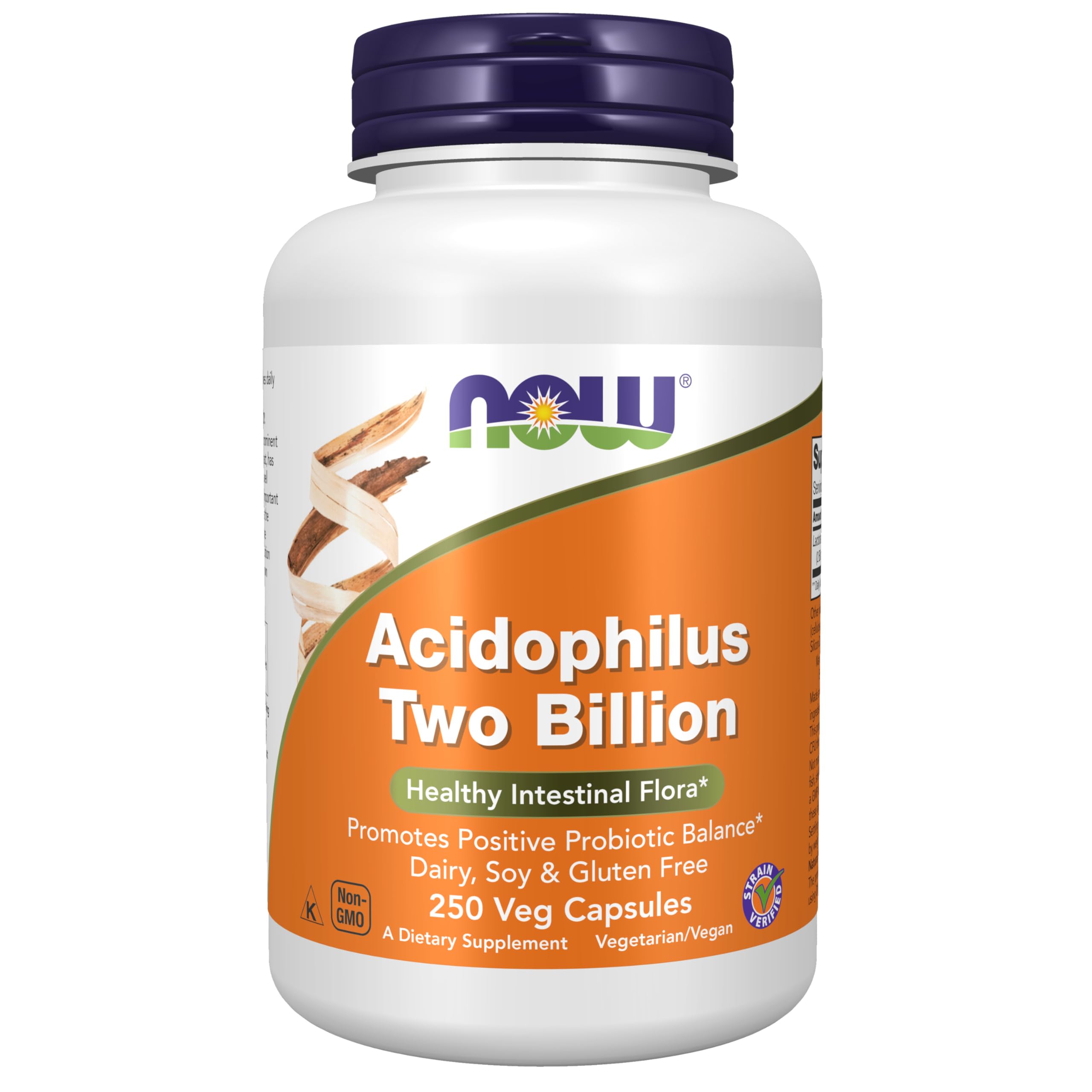 Foto 2 pulgar | Supplements Now Foods Acidophilus, 2 Mil Millones De 250 Cápsulas Vegetarianas - Venta Internacional.
