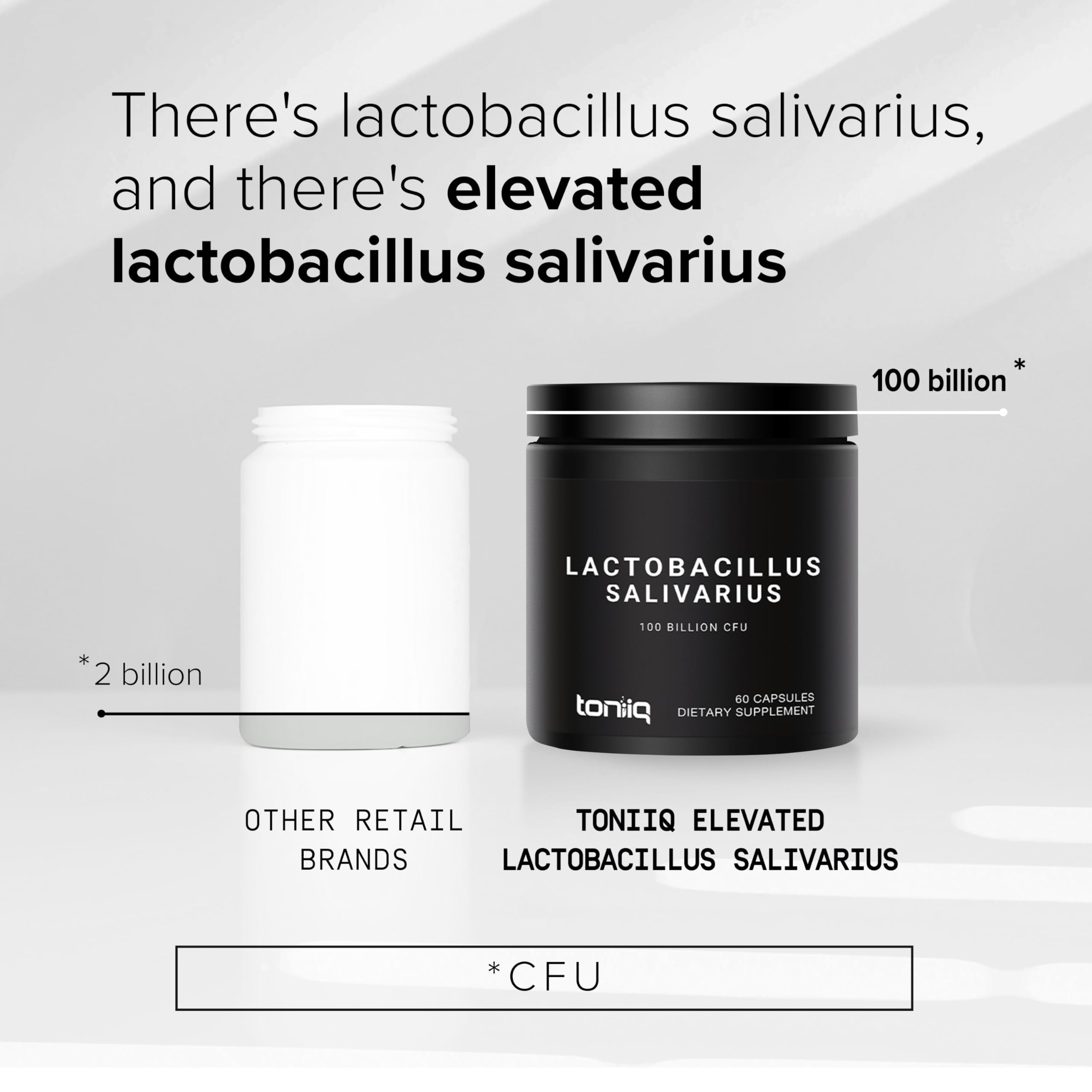 Foto 5 pulgar | Probiótico Toniiq 100 Mil Millones De Ufc Lactobacillus Salivarius - Venta Internacional.