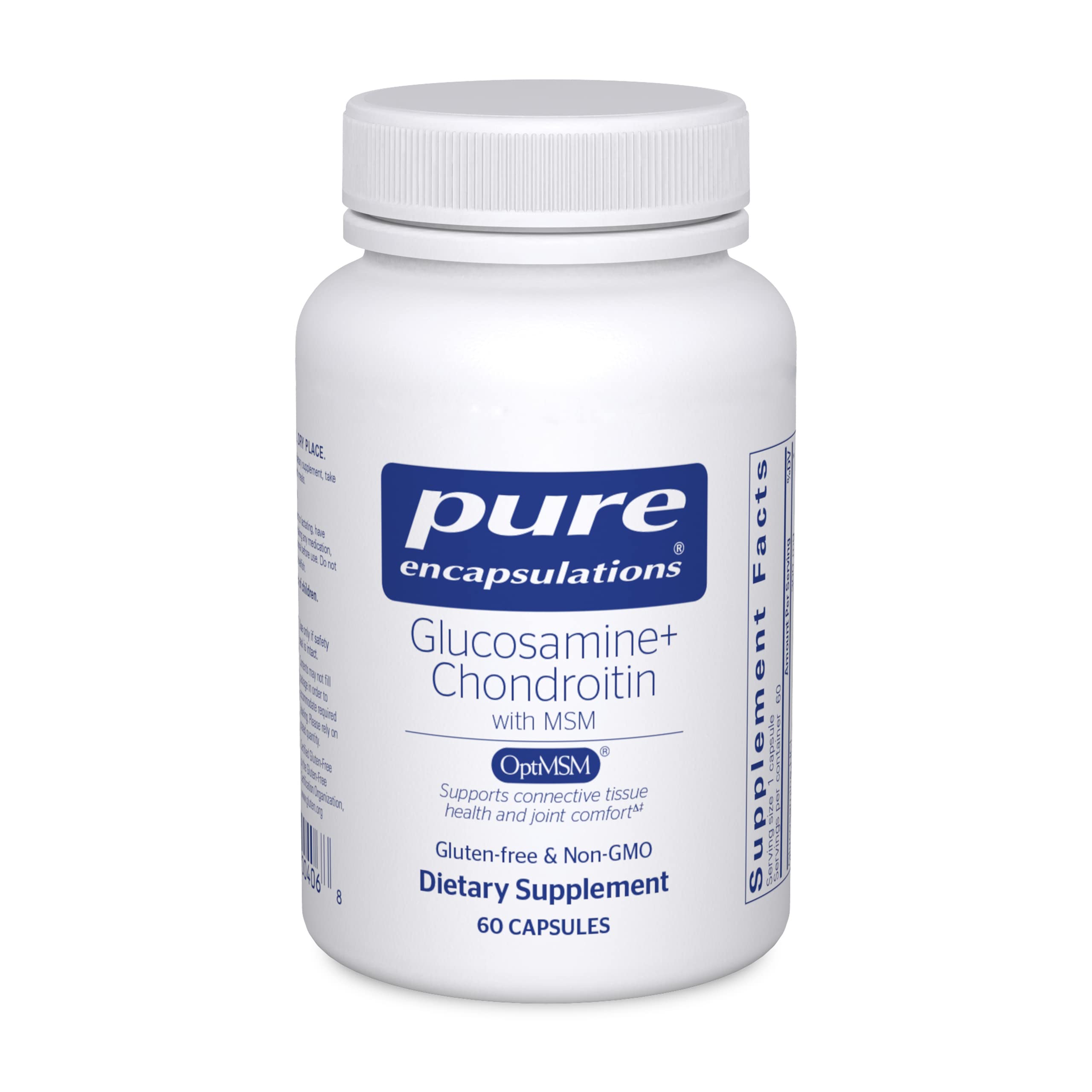Foto 2 pulgar | Suplemento De Glucosamina Y Condroitina De Pure Encapsulations Con Msm - Venta Internacional.