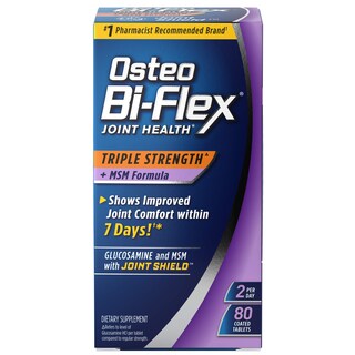 Foto 1 | Suplemento Osteo Bi-flex Triple Strength (5) Con Msm 80 Tabletas - Venta Internacional.
