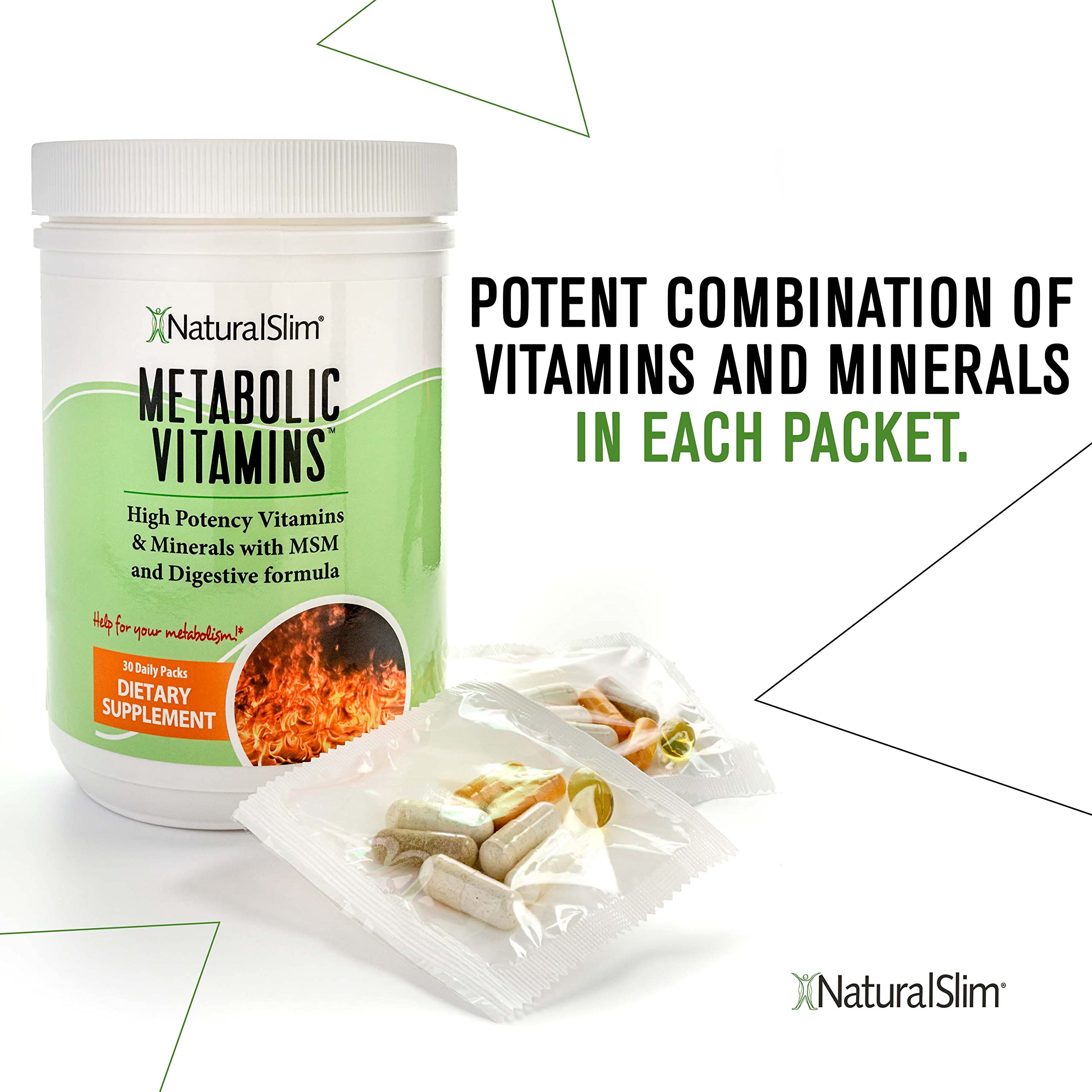 Foto 6 | Suplementos Naturalslim Metabolic Vitaminas 30 Cápsulas - Venta Internacional.