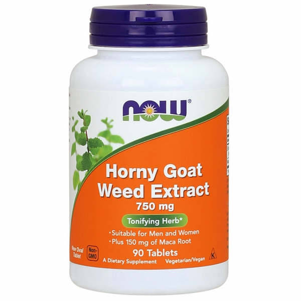 Extracto De Hierba De Cabra En Celo De Supplement Now Foods 90 Comprimidos X2 - Venta Internacional.