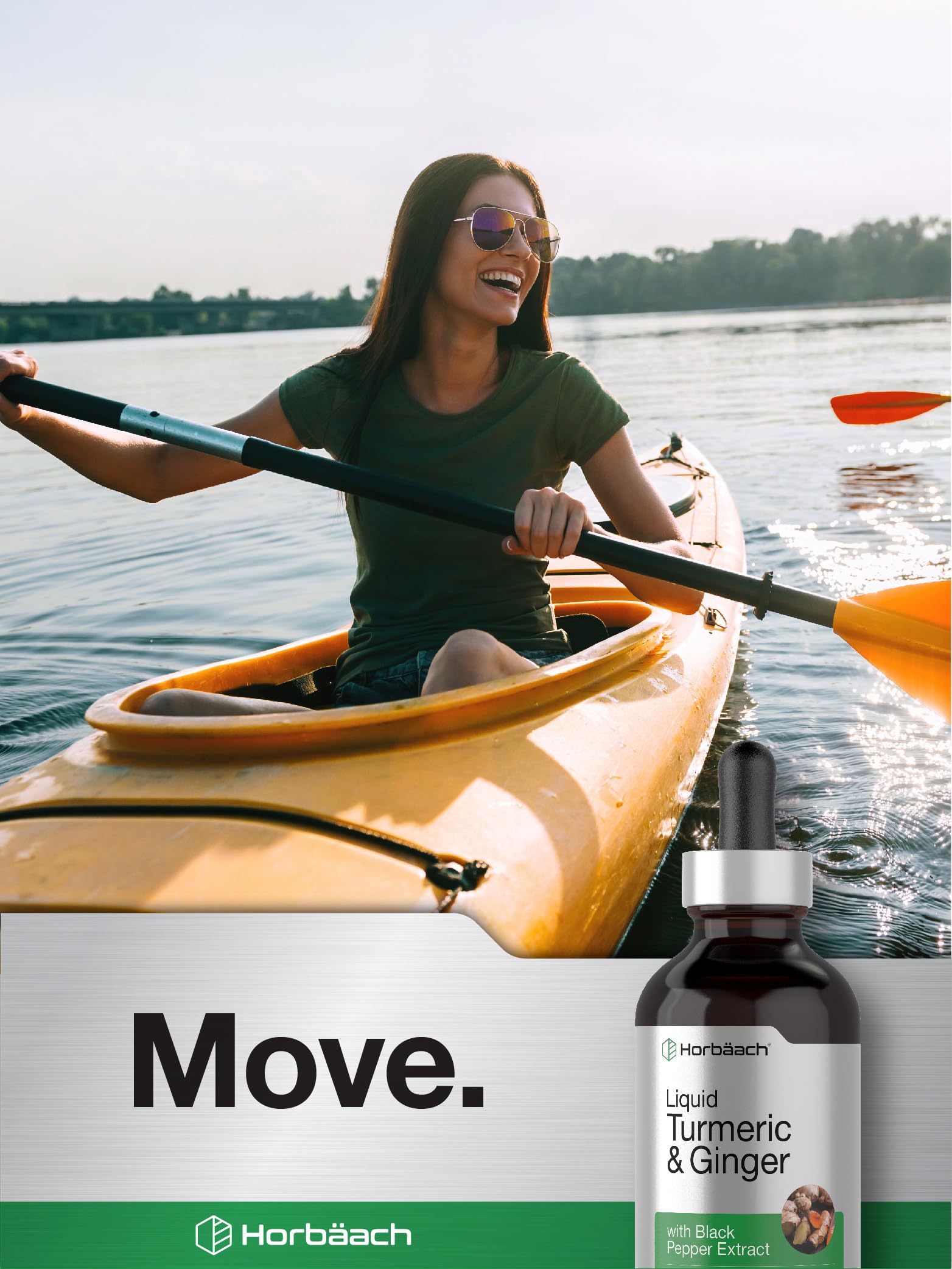 Foto 8 pulgar | Suplemento Horbäach De Cúrcuma Y Jengibre De 120 Ml Con Pimienta Negra - Venta Internacional.