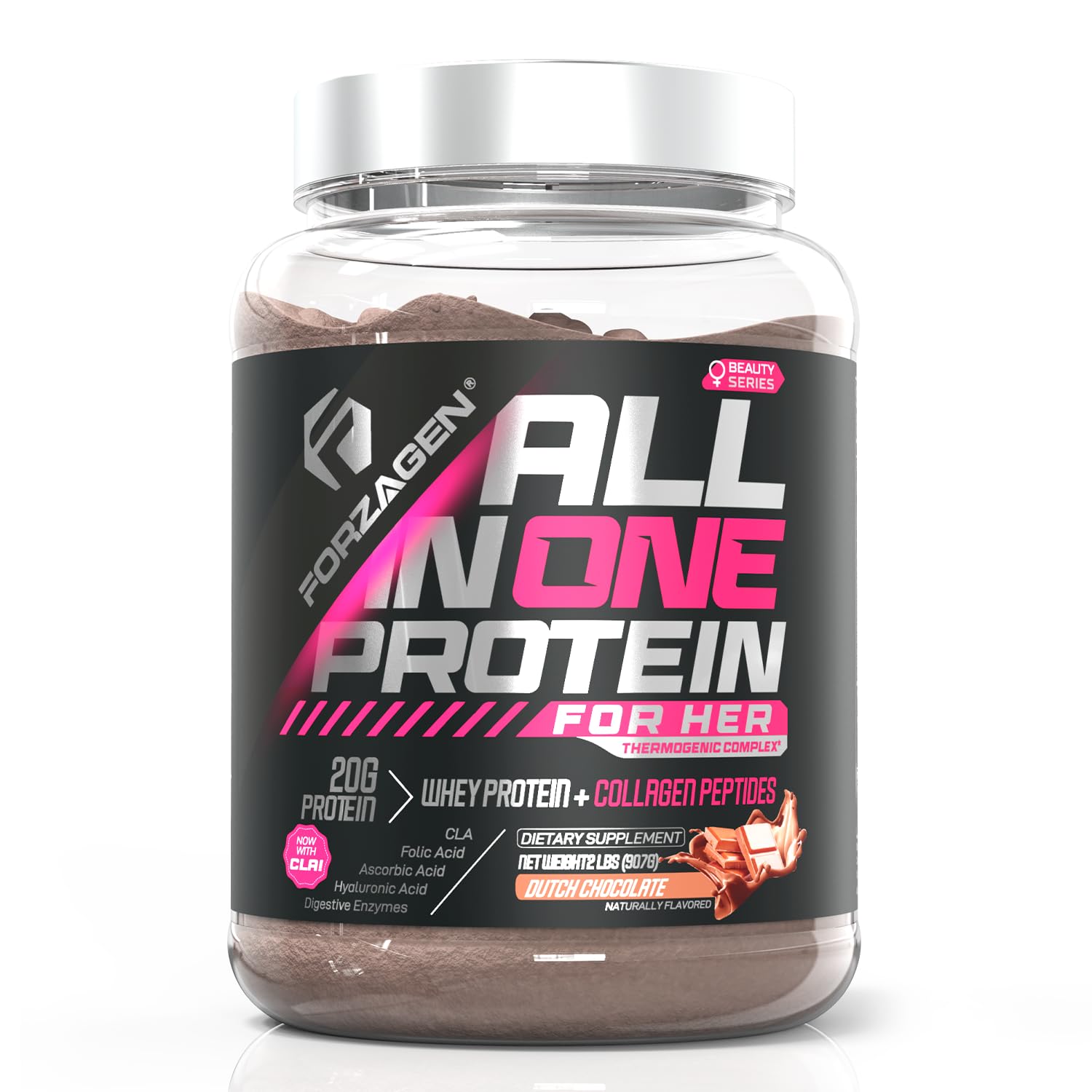 Foto 1 | Proteína En Polvo Forzagen All In One Protein For Her, 30 Porciones - Venta Internacional.