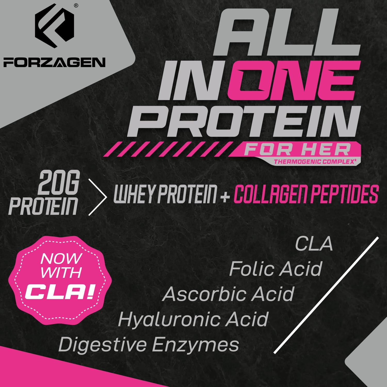 Foto 5 pulgar | Proteína En Polvo Forzagen All In One Protein For Her, 30 Porciones - Venta Internacional.