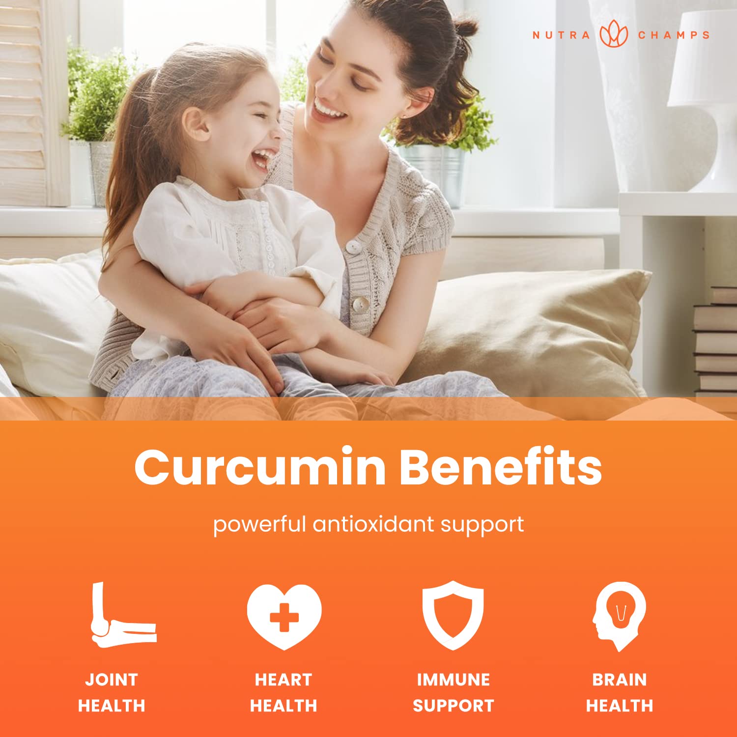 Foto 5 pulgar | Suplemento Nutrachamps Turmeric Gummies 95% Curcuminoides - Venta Internacional.
