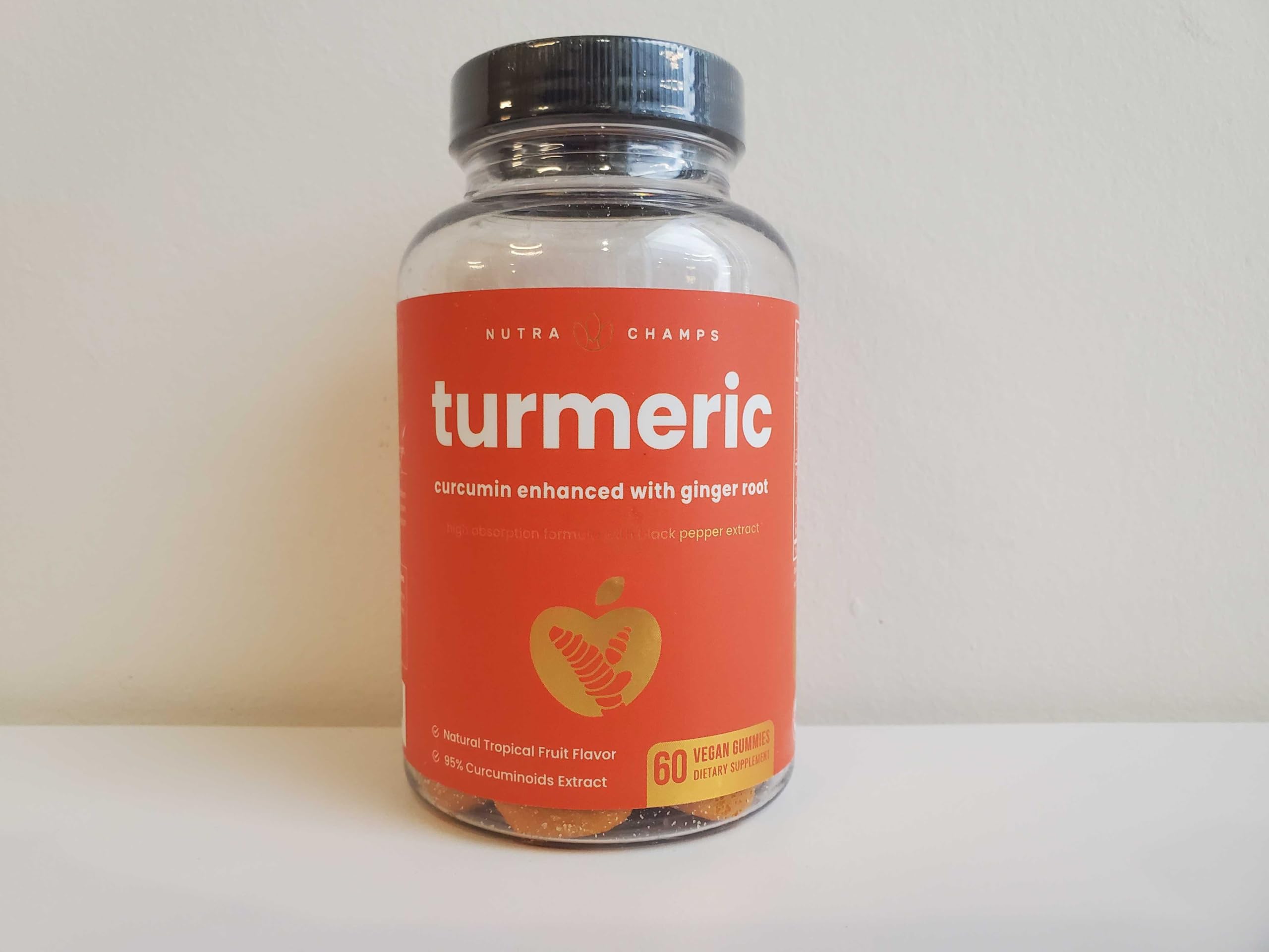 Foto 6 pulgar | Suplemento Nutrachamps Turmeric Gummies 95% Curcuminoides - Venta Internacional.