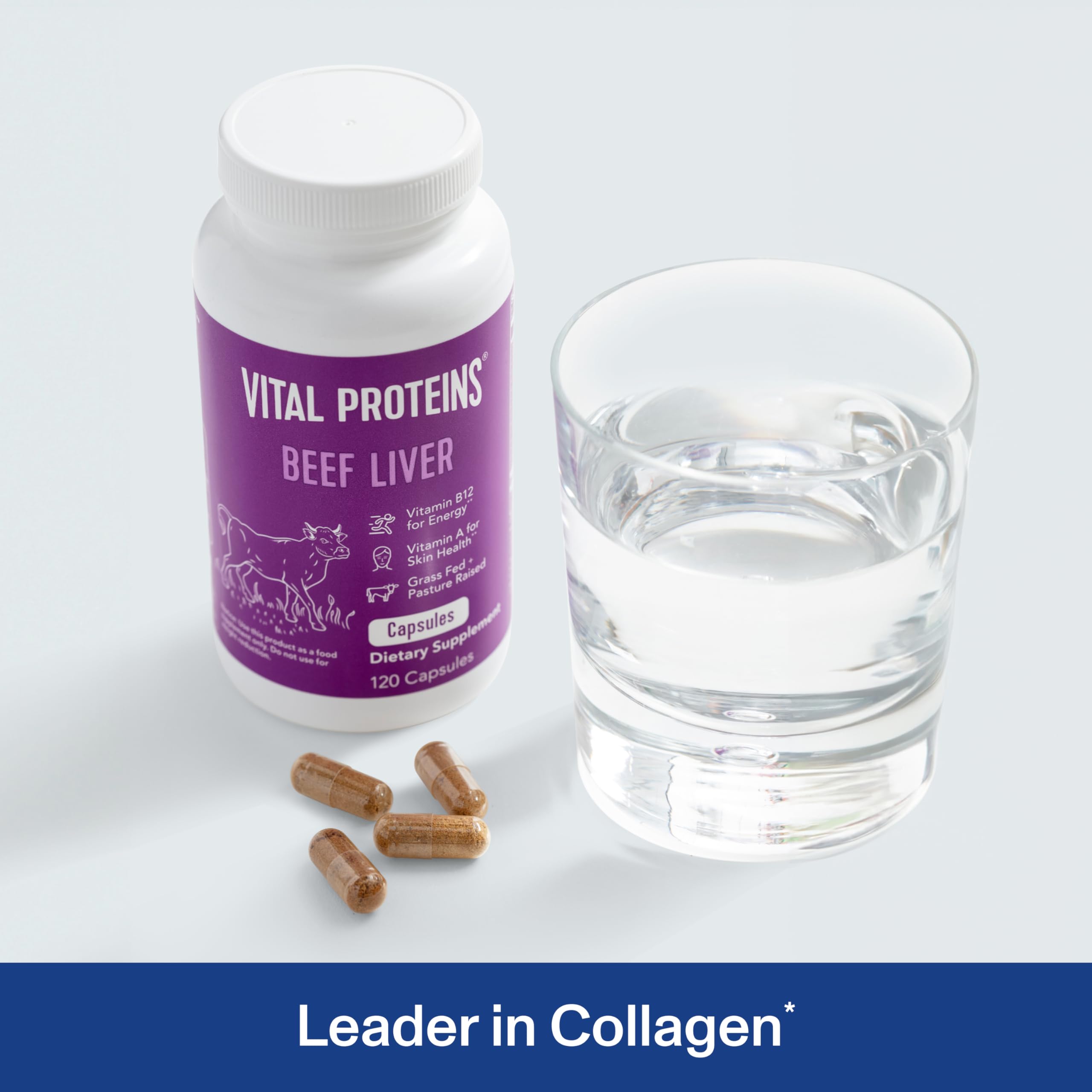 Foto 3 pulgar | Suplemento De Vital Proteins: Hígado De Res Desecado Alimentado Con Pasto - Venta Internacional.