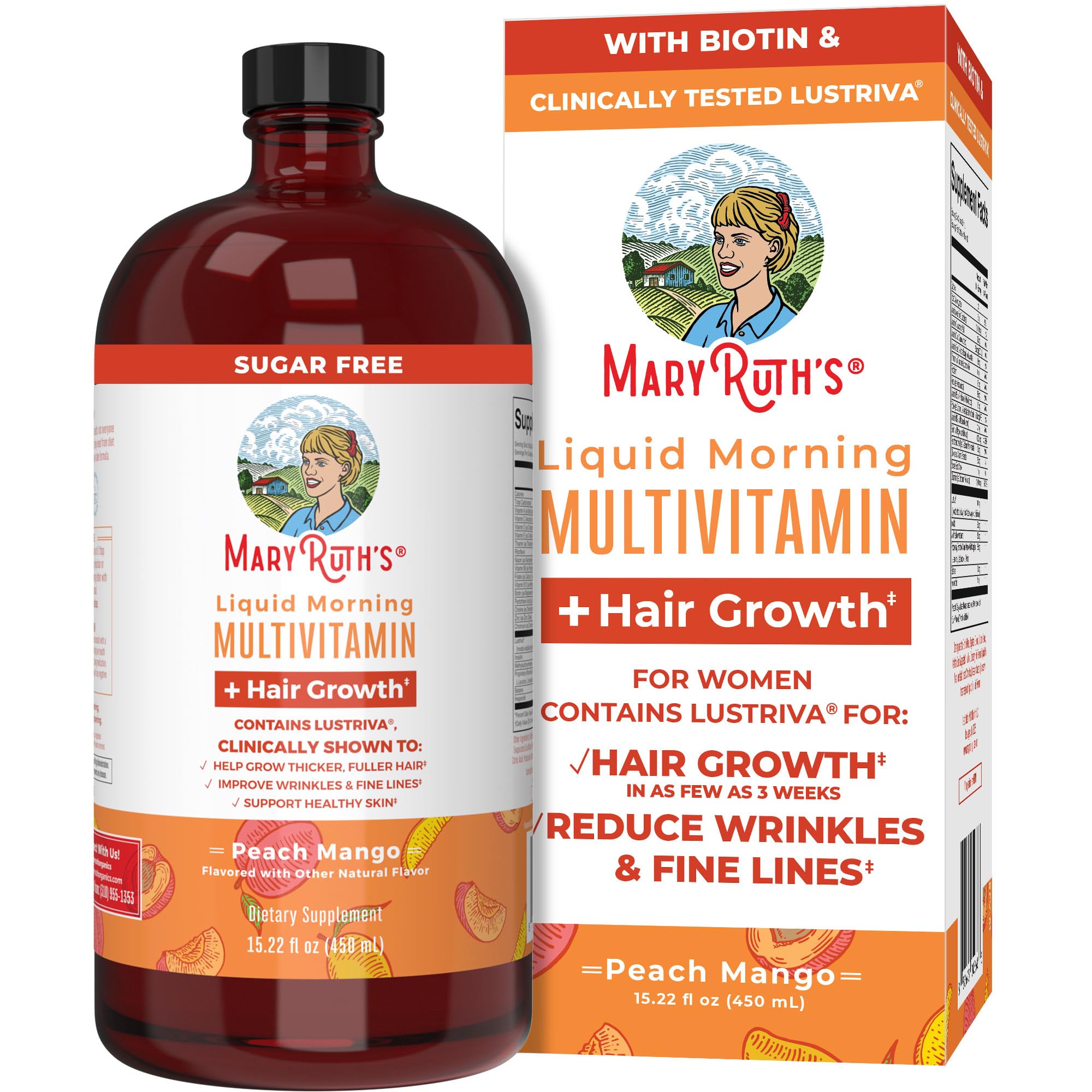 Foto 2 pulgar | Suplemento Multivitamínico Multimineral Para Mujeres De Maryruth, 450 Ml - Venta Internacional.