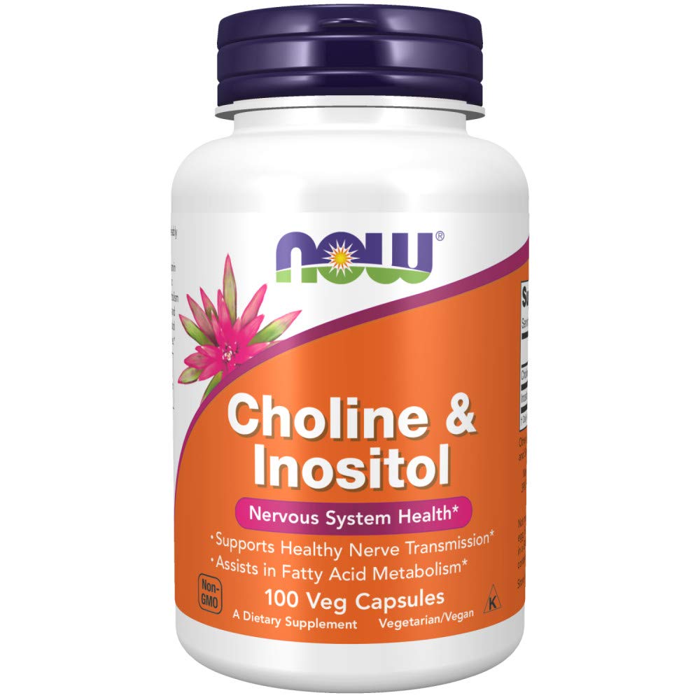 Foto 1 | Suplemento Now Foods De Colina E Inositol 500 Mg 100 Cápsulas - Venta Internacional.