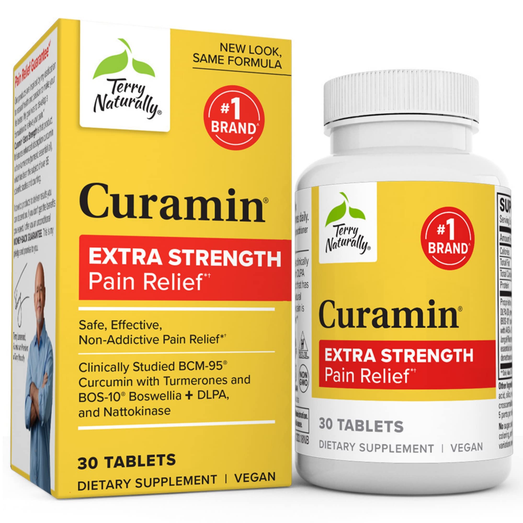 Foto 2 pulgar | Suplemento Terry Naturally Curamin Extra Strength 30 Comprimidos - Venta Internacional.