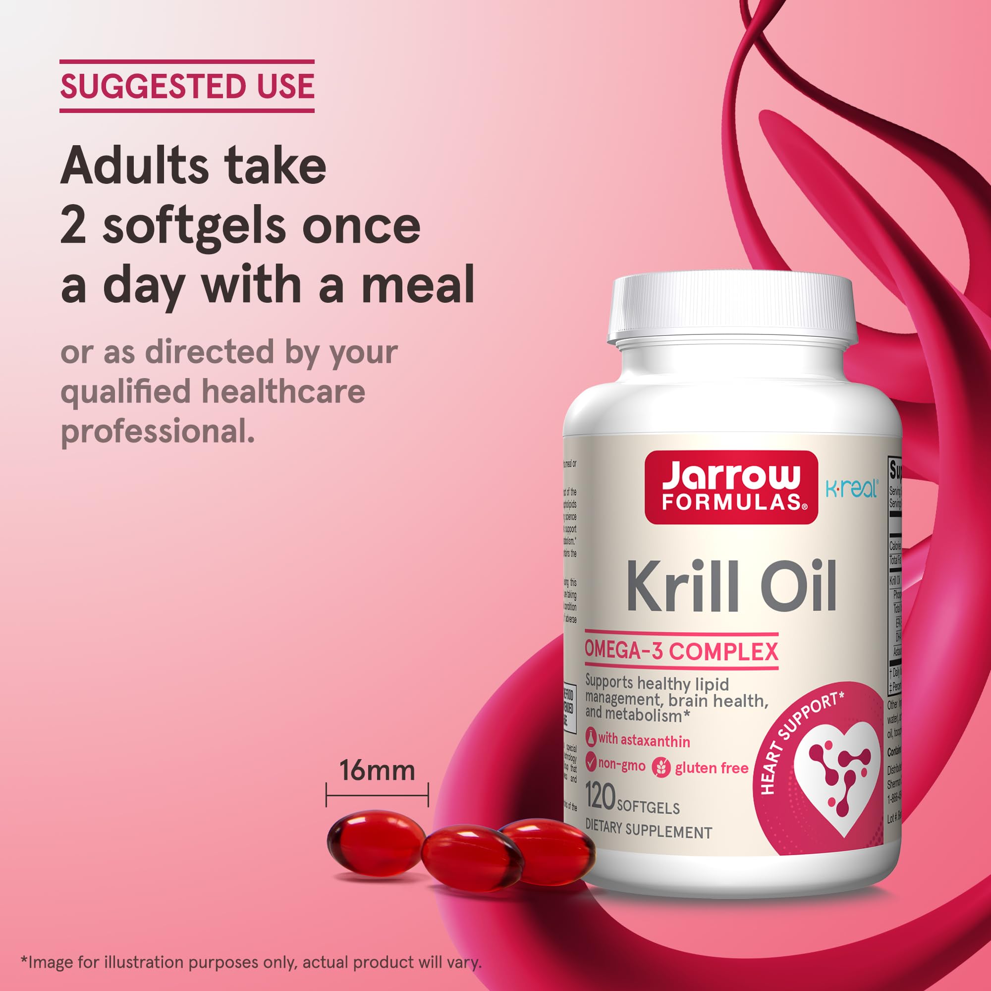 Foto 8 pulgar | Suplemento De Aceite De Krill Jarrow Formulas 120 Cápsulas Blandas - Venta Internacional.