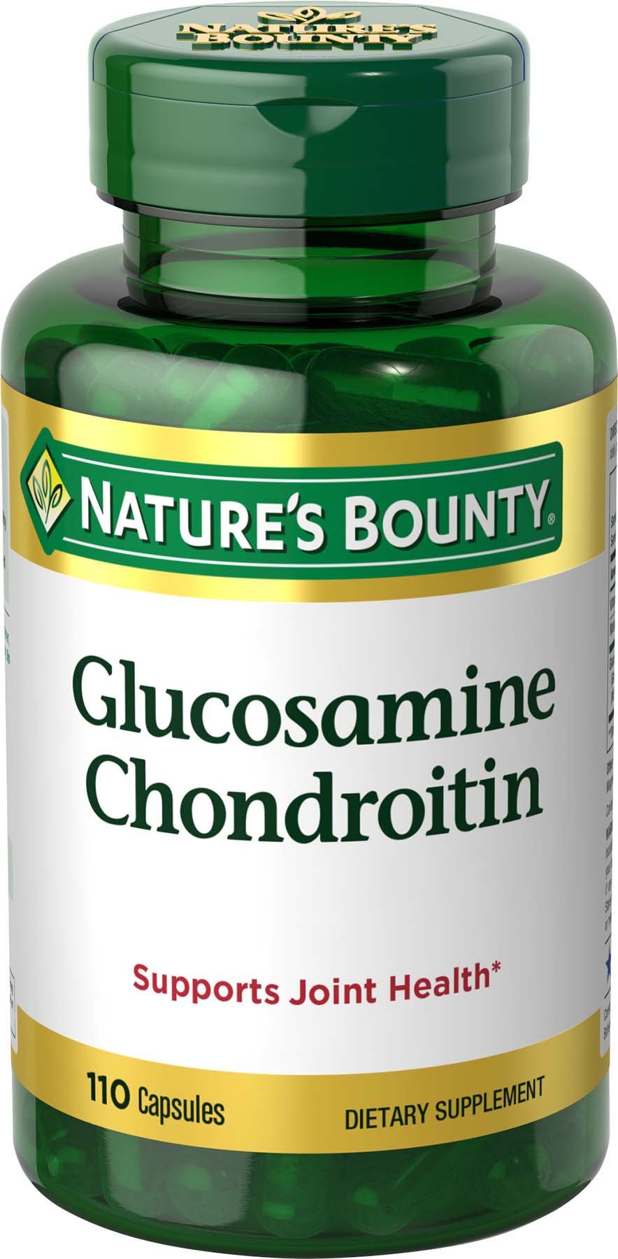 Foto 1 | Suplemento Nature's Bounty, Glucosamina Y Condroitina, 110 Cápsulas - Venta Internacional.