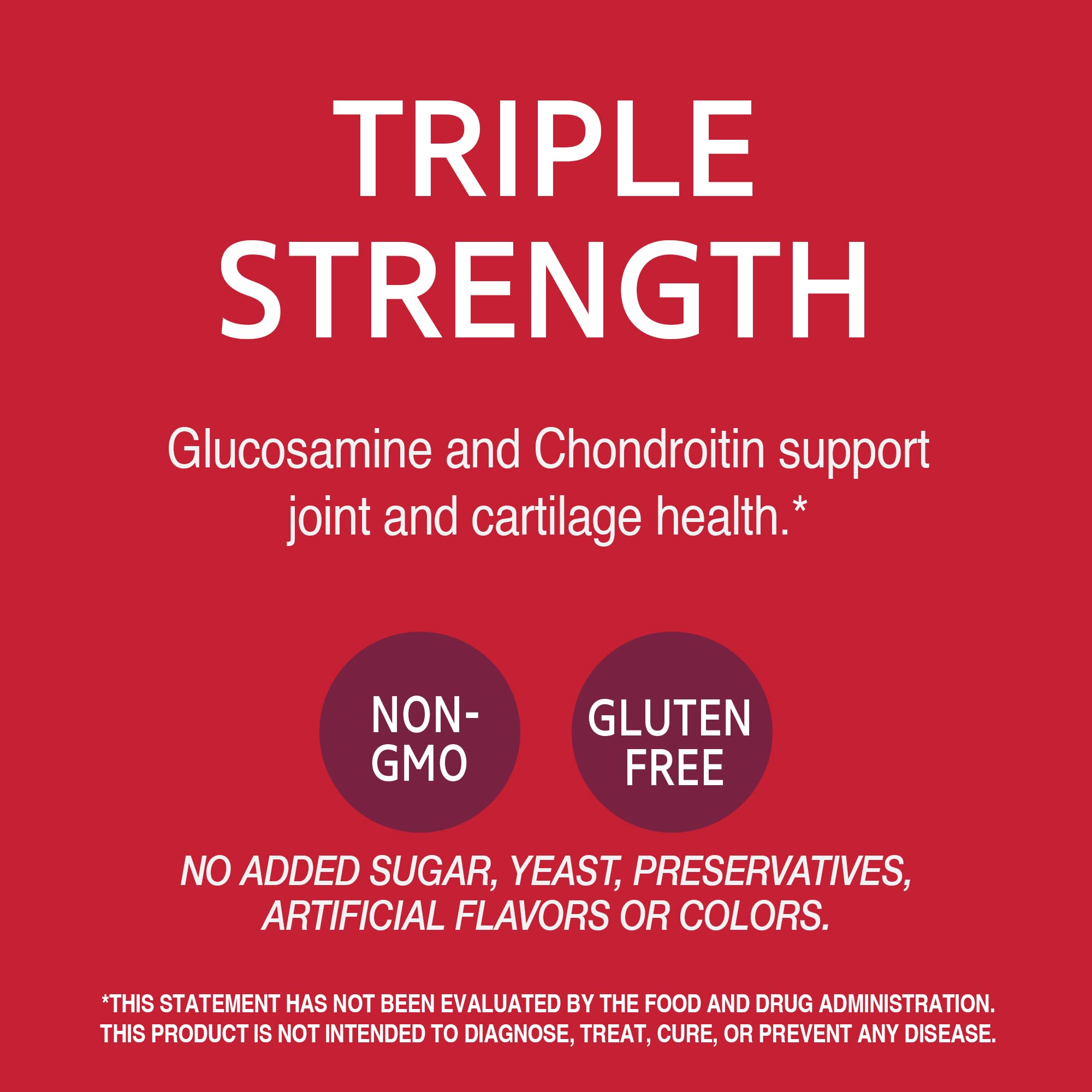 Foto 4 pulgar | Suplemento De Glucosamina Y Condroitina Del Siglo Xxi 750/600 Mg - Venta Internacional.