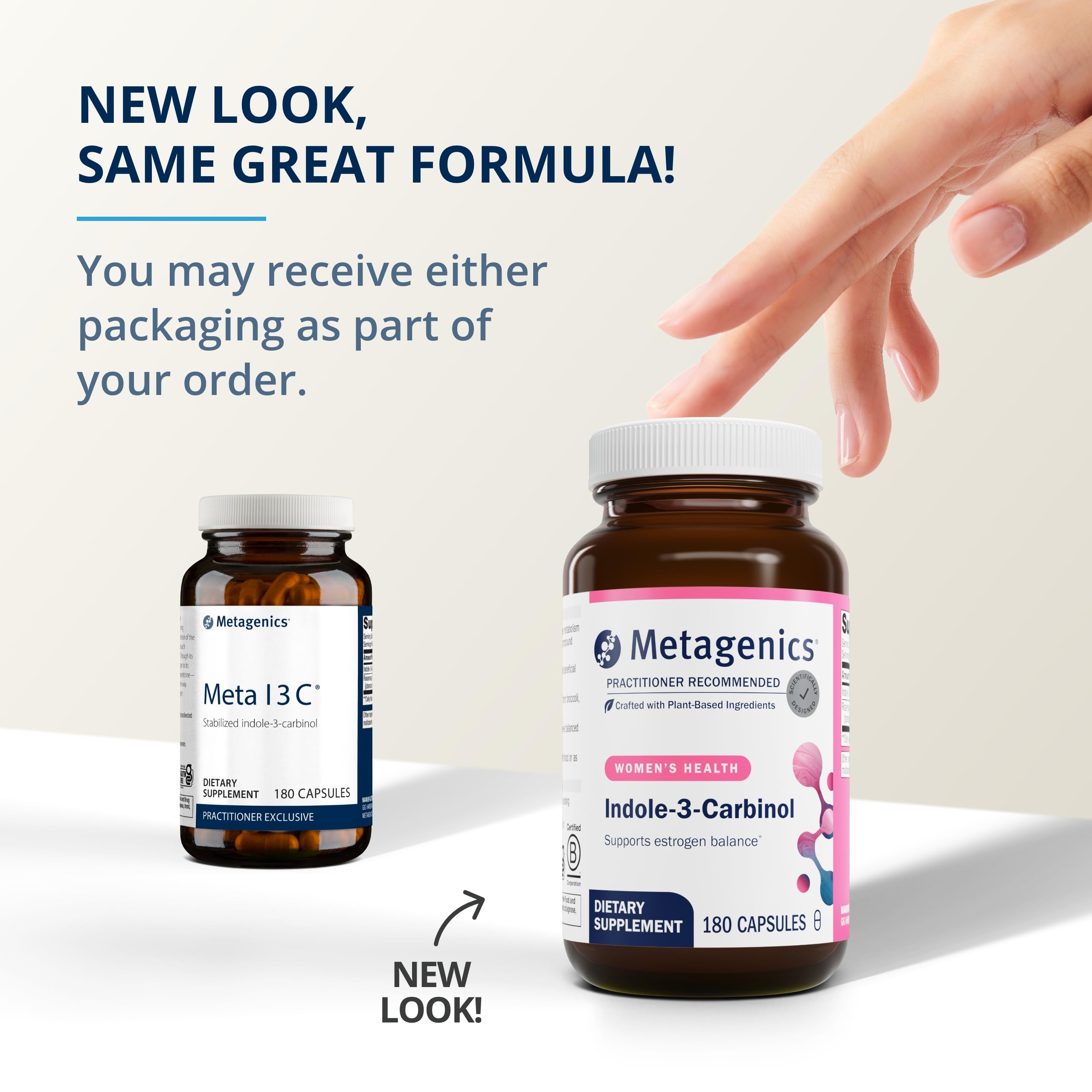 Foto 4 pulgar | Suplemento Metagenics Meta Indol-3-carbinol 150 G 180 Cápsulas - Venta Internacional.