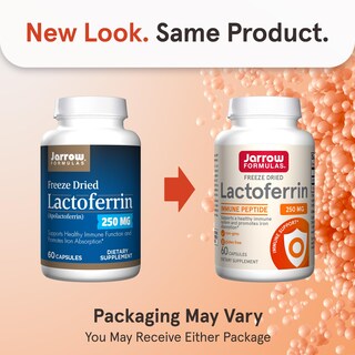 Foto 2 | Suplemento Jarrow Formulas De Lactoferrina 250 Mg 60 Cápsulas - Venta Internacional.