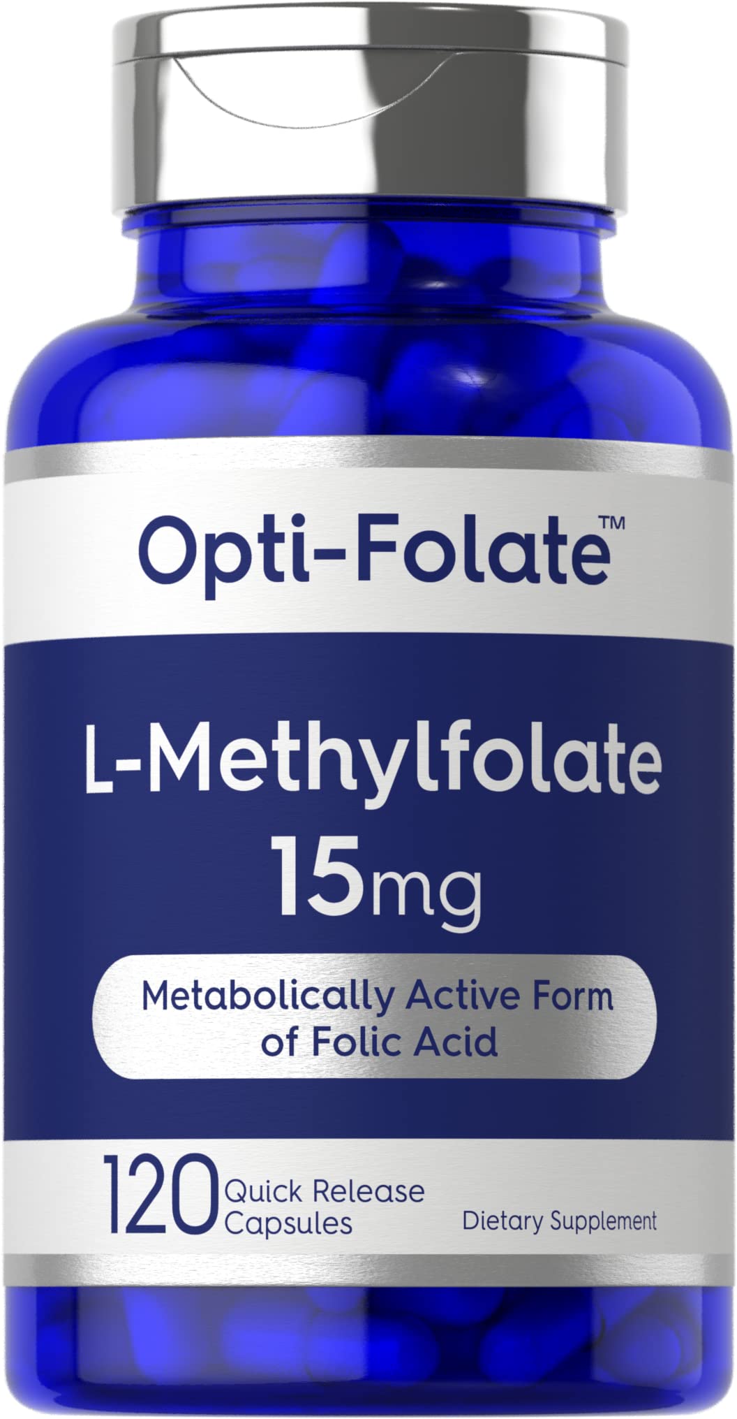 Foto 1 | Suplemento Carlyle L Metilfolato 15 Mg 120 Cápsulas - Venta Internacional.