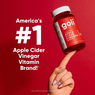 Foto 2 | Suplemento Goli, Gomitas De Vinagre De Sidra De Manzana, Vitaminas, 60 Unidades - Venta Internacional.