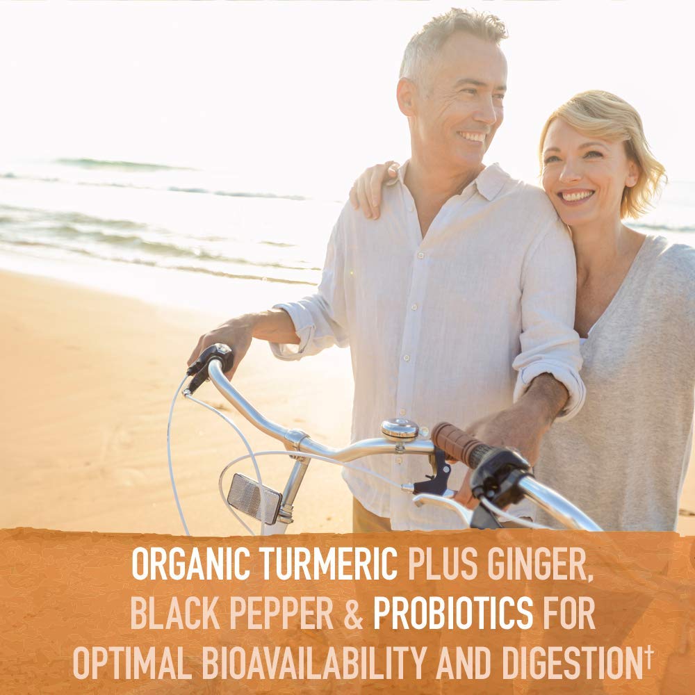 Foto 4 | Suplemento Garden Of Life Organics De Cúrcuma 120 Comprimidos - Venta Internacional.
