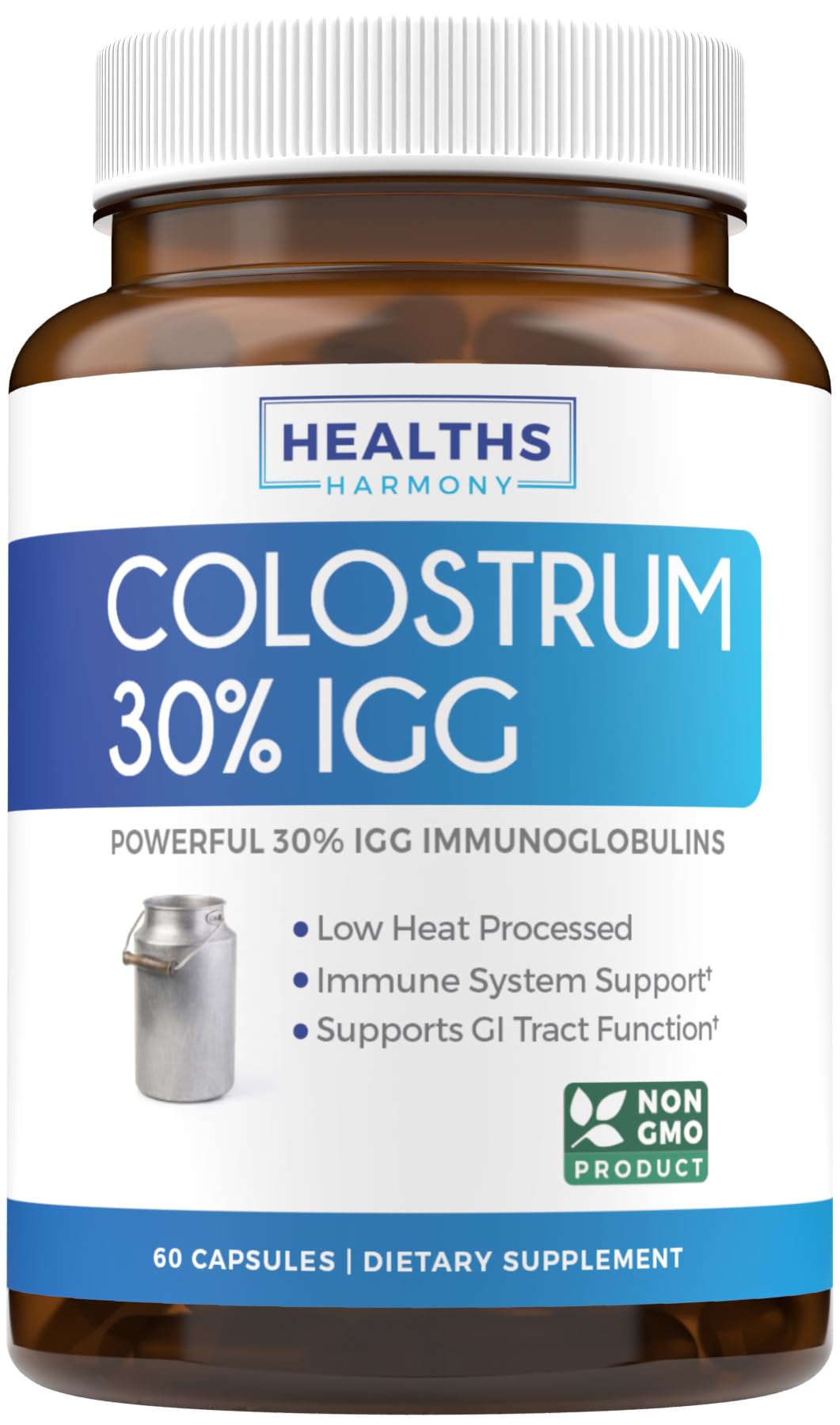 Foto 2 pulgar | Calostro Harmony De Supplement Healths, 1000 Mg, 30% Igg, 60 Cápsulas - Venta Internacional.