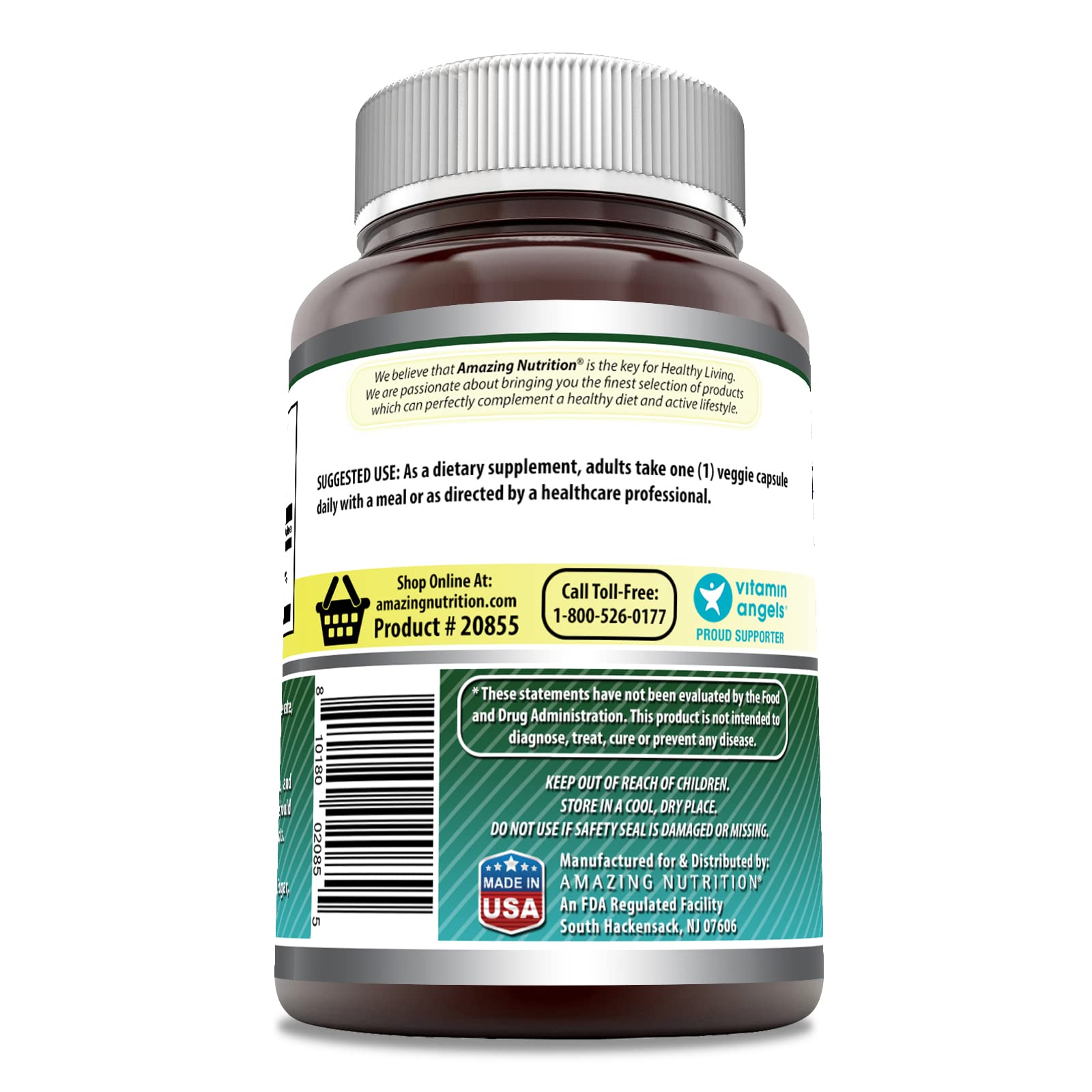Foto 4 pulgar | Suplemento Amazing Formulas Con Biotina, 10 000 Mcg, 200 Cápsulas - Venta Internacional.