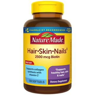 Foto 1 | Suplemento Natural Para Cabello, Piel Y Uñas Con Biotina 2500 Mcg - Venta Internacional.