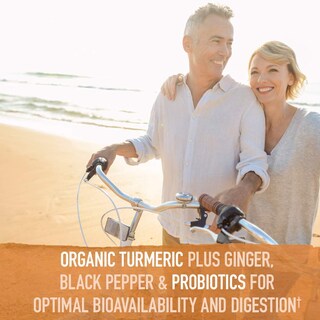 Foto 4 | Suplemento Garden Of Life Organics Con Cúrcuma, 60 Comprimidos - Venta Internacional.