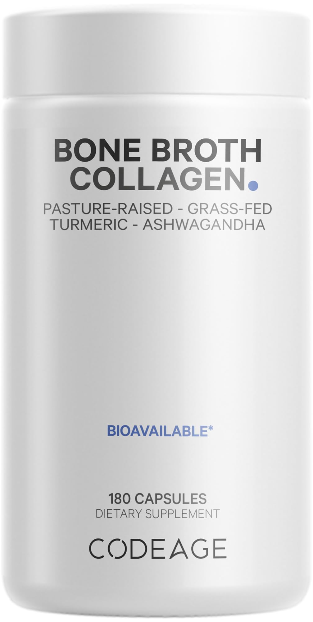 Foto 1 | Cápsulas De Colágeno De Caldo De Huesos Orgánico Supplement Codeage 180 - Venta Internacional.