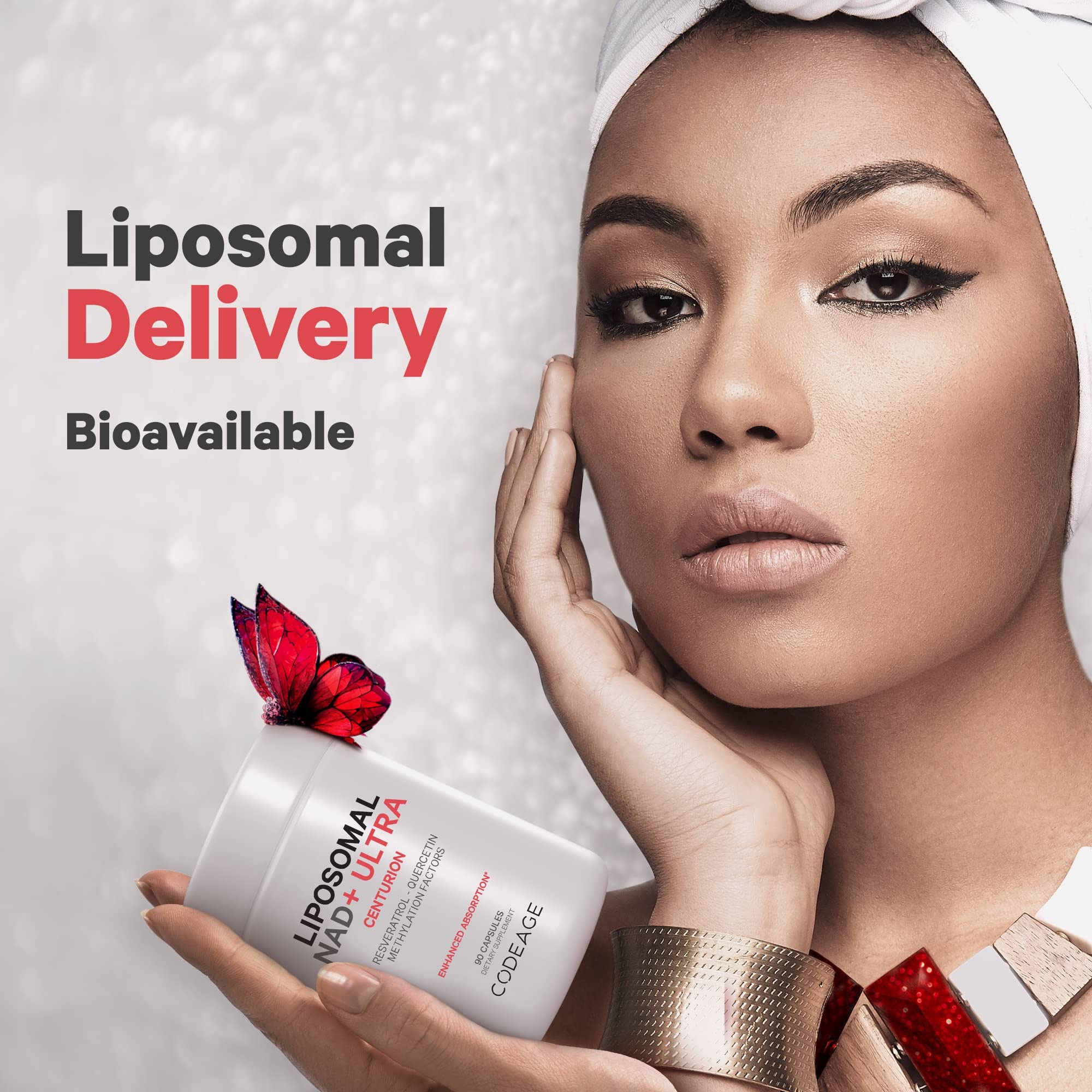 Foto 8 pulgar | Suplemento Codeage Liposomal Nad+ Con Resveratrol Y Vitamina B - Venta Internacional.