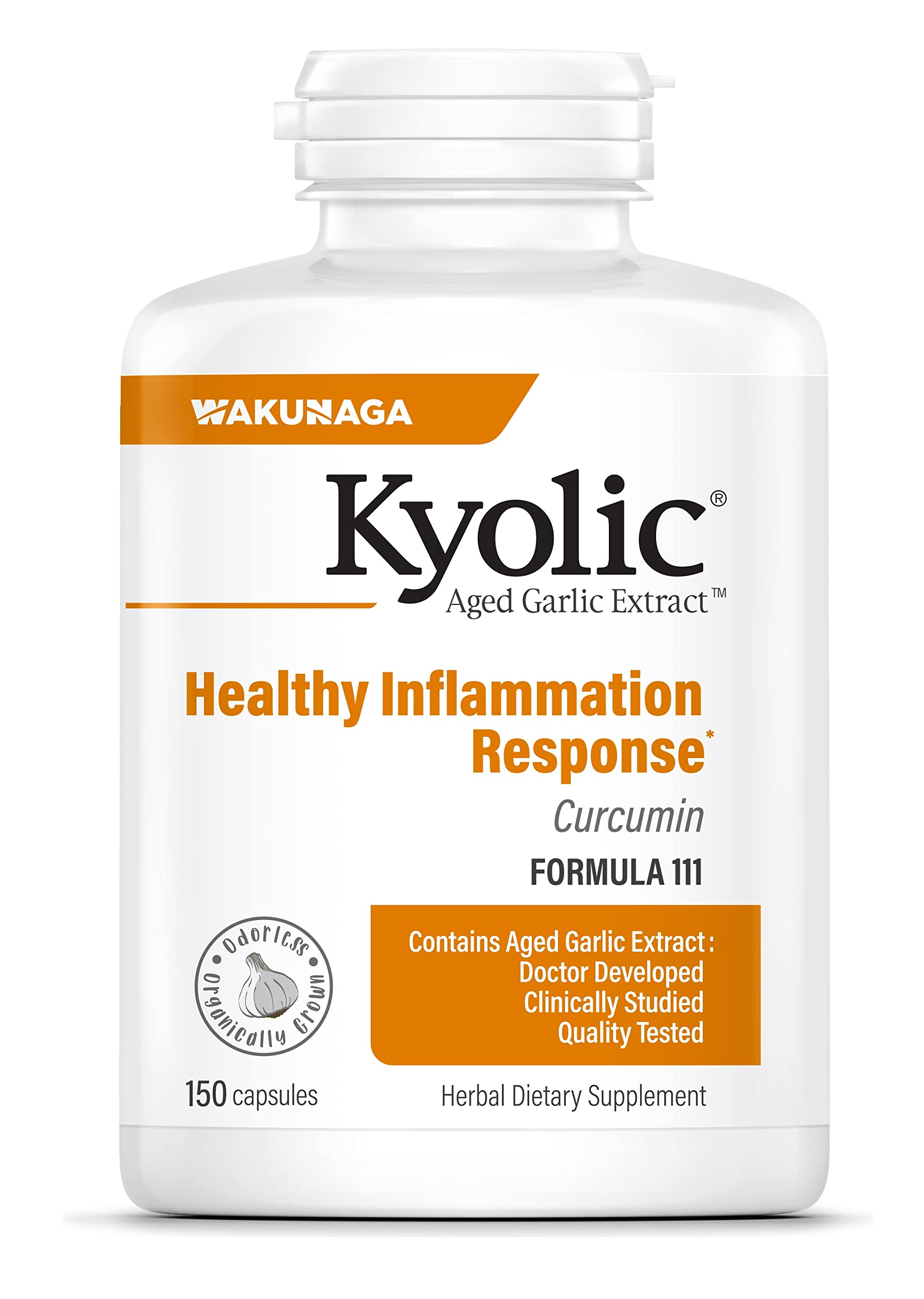 Foto 1 | Suplemento De Extracto De Ajo Envejecido Kyolic, Fórmula 111, 150 Cápsulas - Venta Internacional.