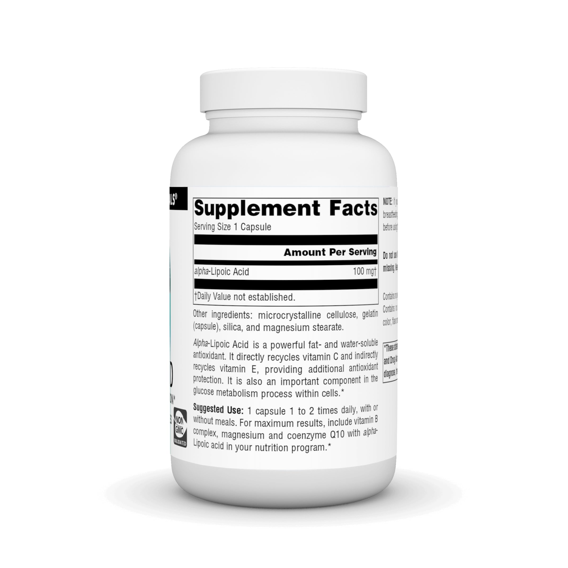 Foto 3 pulgar | Supplement Source Naturals Ácido Alfa Lipoico 100 Mg - 120 Cápsulas - Venta Internacional.