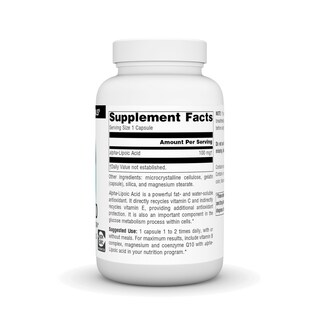 Foto 2 | Supplement Source Naturals Ácido Alfa Lipoico 100 Mg - 120 Cápsulas - Venta Internacional.