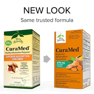 Foto 3 | Suplemento Terry Naturally Curamed 375 Mg De Curcumina 120 Cápsulas Blandas - Venta Internacional.