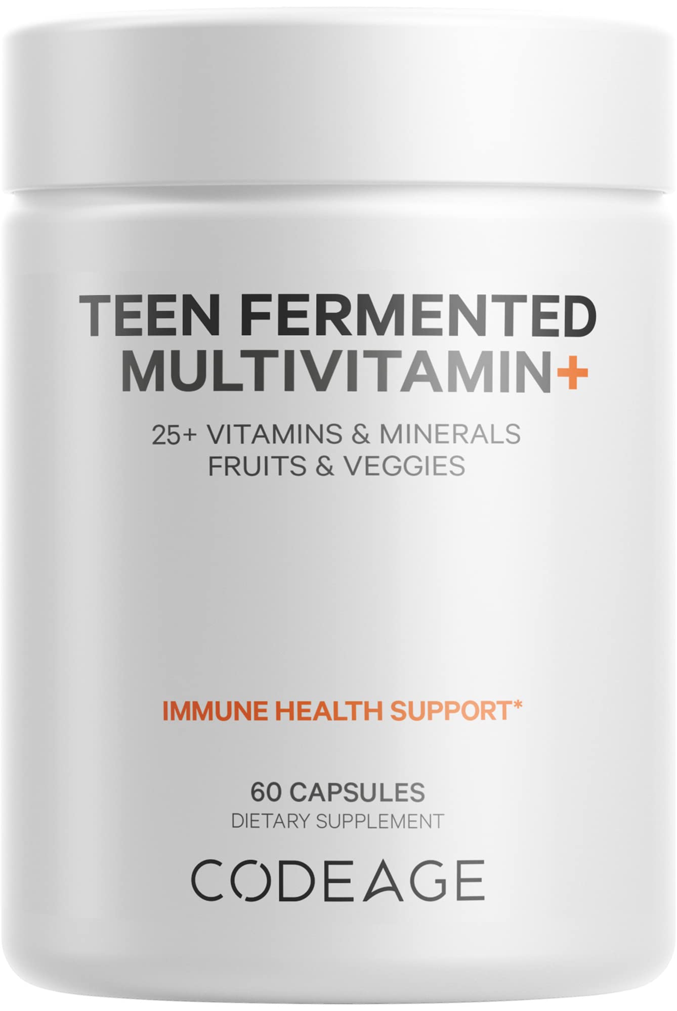 Foto 1 | Suplemento Multivitamínico Diario Codeage Teen's, 60 Cápsulas - Venta Internacional.