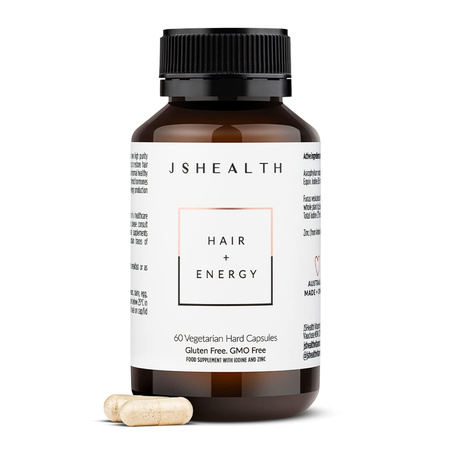 Foto 1 | Suplemento Para El Crecimiento Del Cabello Jshealth Hair Formula 60 Cápsulas - Venta Internacional.
