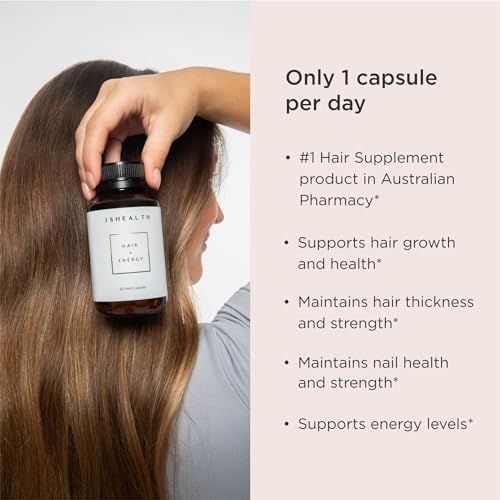 Foto 3 pulgar | Suplemento Para El Crecimiento Del Cabello Jshealth Hair Formula 60 Cápsulas - Venta Internacional.