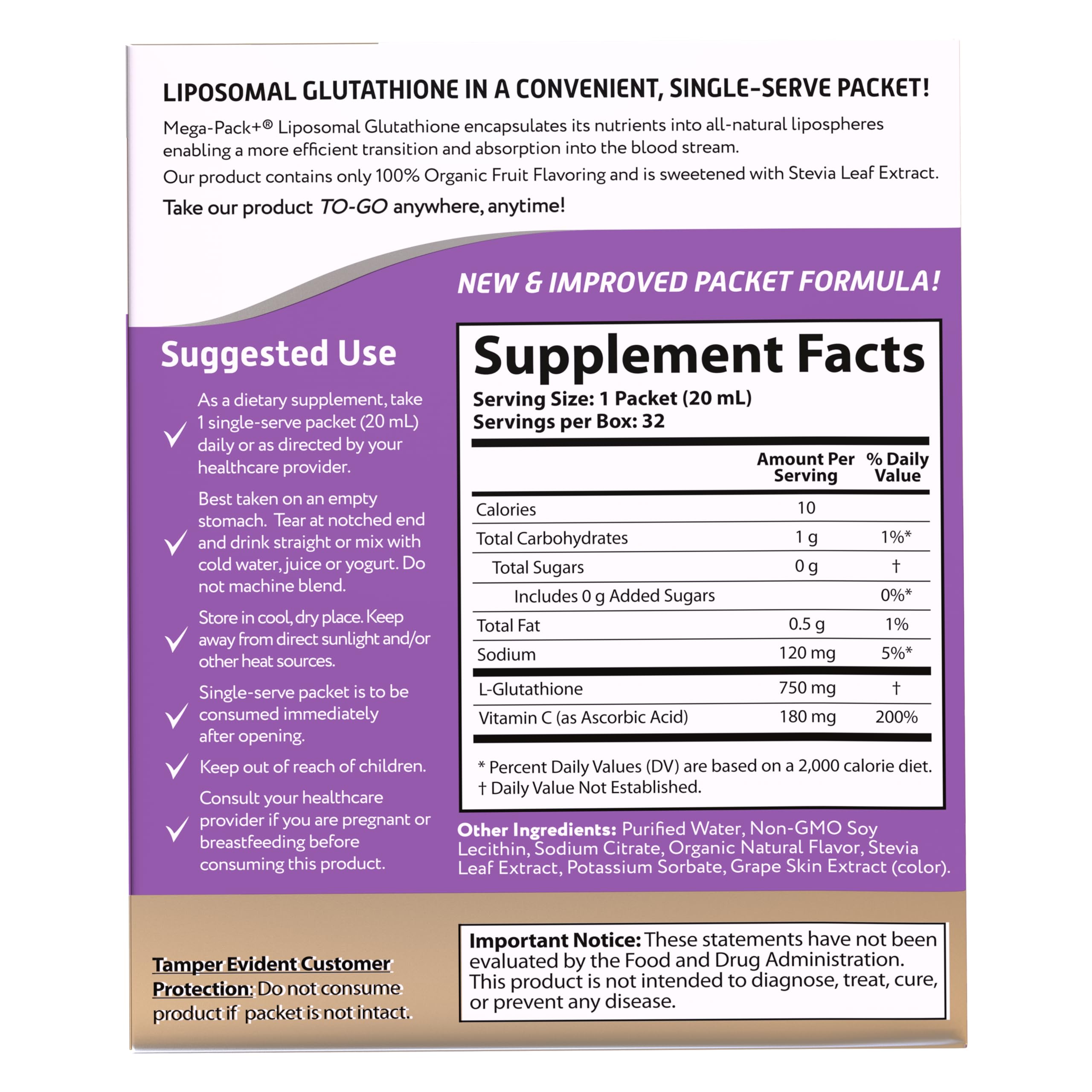 Foto 6 pulgar | Suplemento Vida Lifescience Aurora Nutrascience Glutatión Liposomal 640 Ml - Venta Internacional.