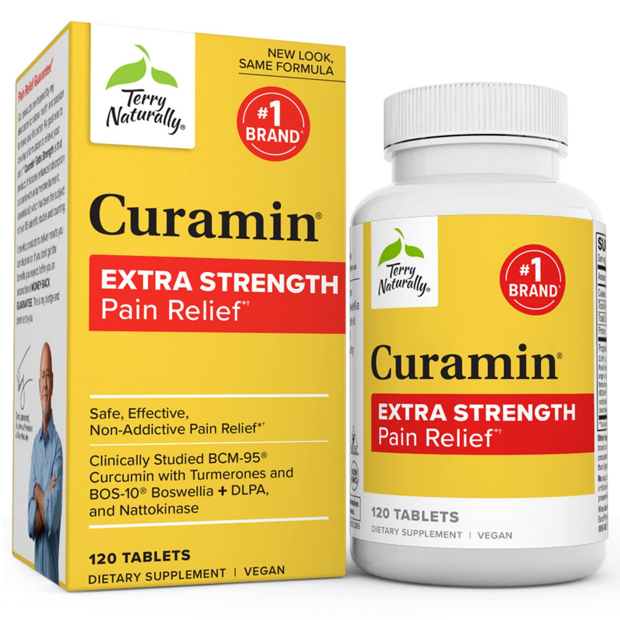 Foto 2 pulgar | Suplemento Terry Naturally Curamin Extra Strength 120 Comprimidos - Venta Internacional.