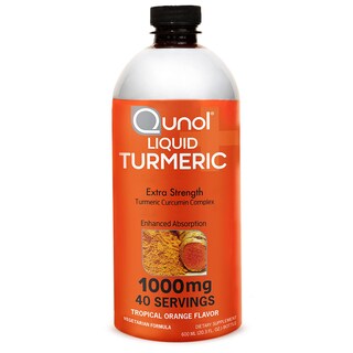 Foto 1 | Suplemento Qunol, Cúrcuma Líquida, Curcumina, 1000 Mg, 600 Ml - Venta Internacional.