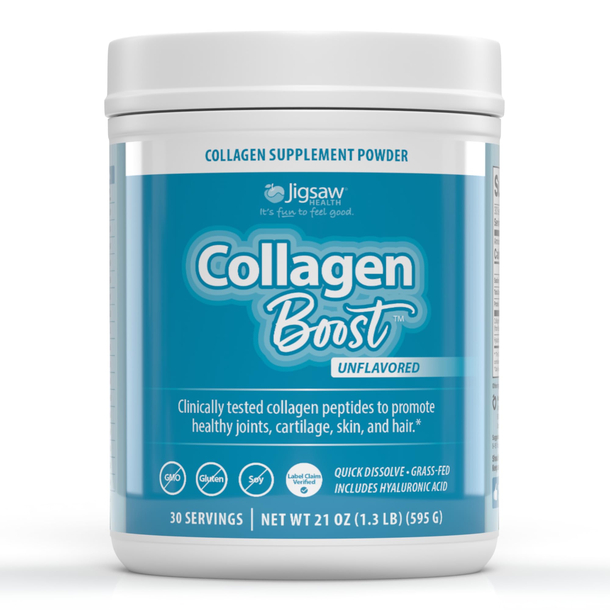 Foto 2 pulgar | Suplemento Jigsaw Health Collagen Boost Para 30 Porciones - Venta Internacional.