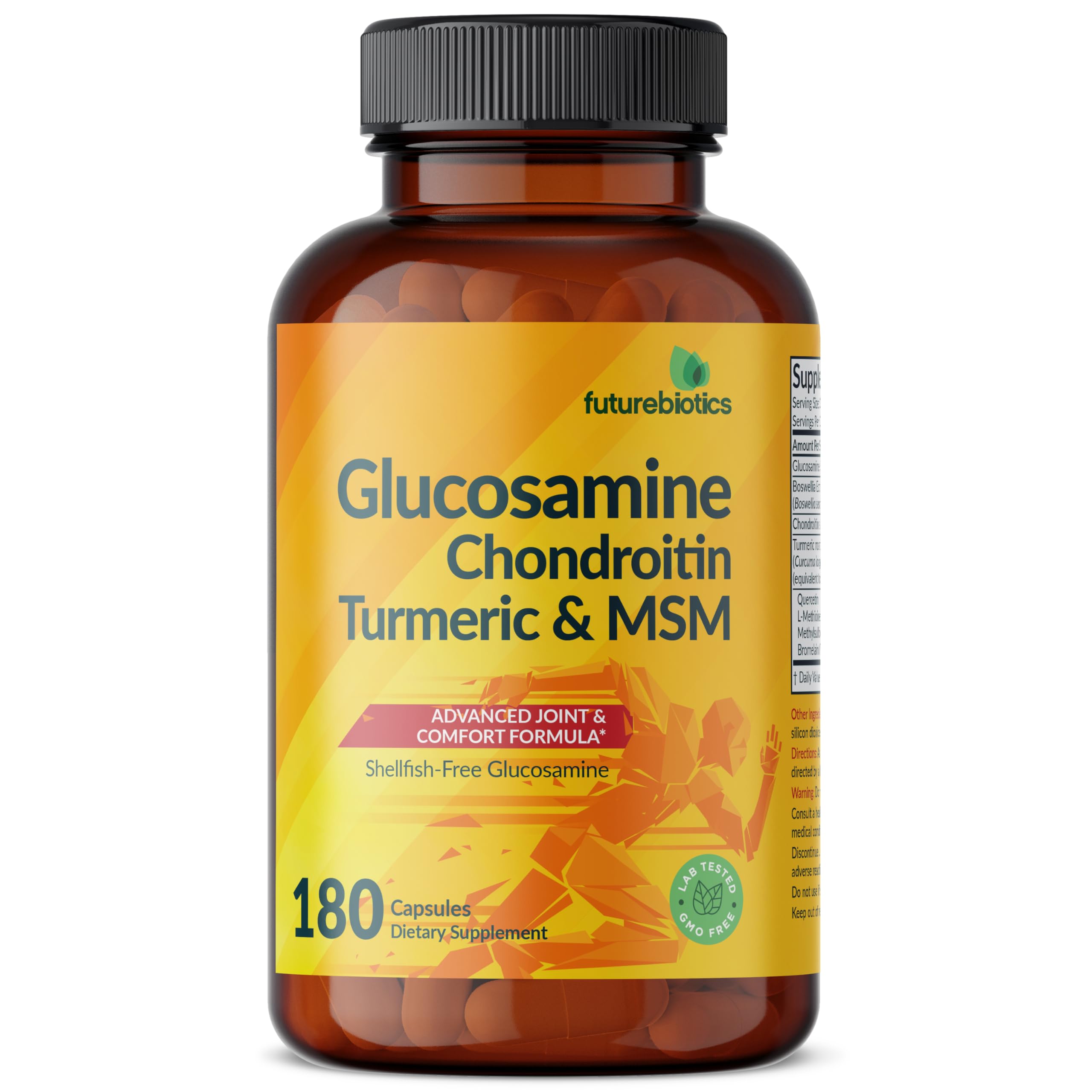 Foto 2 pulgar | Suplemento Futurebiotics: Glucosamina, Condroitina, Cúrcuma Y Msm - Venta Internacional.