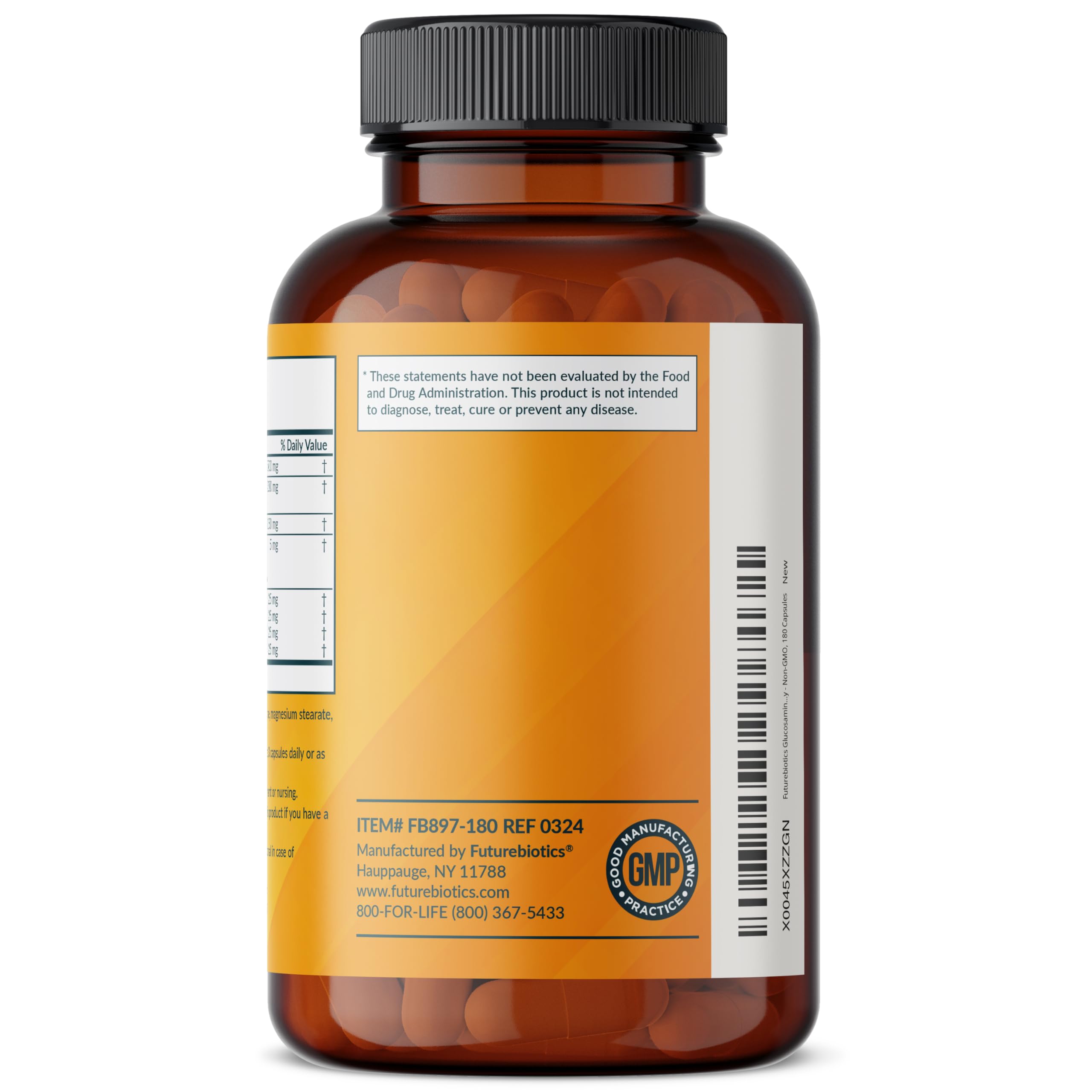Foto 6 pulgar | Suplemento Futurebiotics: Glucosamina, Condroitina, Cúrcuma Y Msm - Venta Internacional.