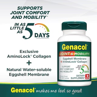 Foto 7 | Suplemento Genacol De Colágeno Y Membrana Natural De Cáscara De Huevo, 90 Cápsulas - Venta Internacional.